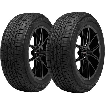 (QTY 2) 255/65R18 Kumho Solus KL21 109H SL Black Wall Tires