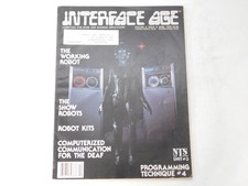 Interface Age April 1979 Volume 4 Robot Vintage Computer Magazine nice 