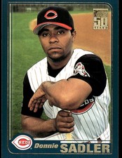 Donnie Sadler 2001 Topps #489 Reds MLB READ FREE SHIPPING AutographDen
