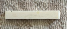 Luthiers Mercantile Genuine X-Long Bone Nut Blank, Bleached 15/64" New Old Stock