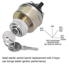 Car Ignition Starter Switch Barrel Lock Controls 2 Keys Ks6180 Us14 Universal Car Ignition Starter Switch Barrel Lock Controls 2 Keys Ks6180 Us14 Universal