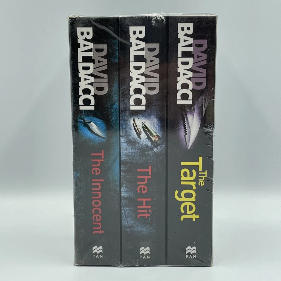 David Baldacci Collection 3 x Book The Target, The Hit, The Innocent  New/Sealed - Image 4 of 4