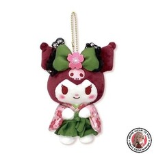 NEW Nakajima Corporation Sanrio Characters Kuromi Mascot in Matcha Kimono