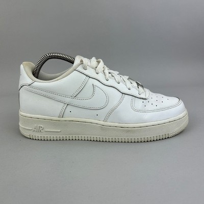 Nike Air Force1 Low Triple White Sport Freizeit GS Sneaker Jugend Turnschuhe UK5,5