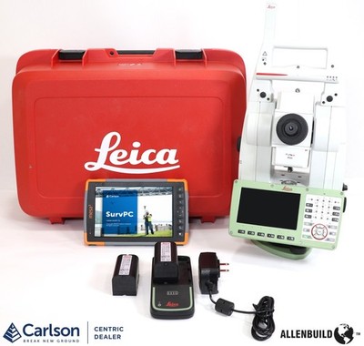 LEICA TS16 PinPoint R500 Robotic Total Station / Windows Tablet