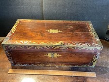 Large Victorian Writing Slope - 50cm x 26cm x 18cm  - for restoration