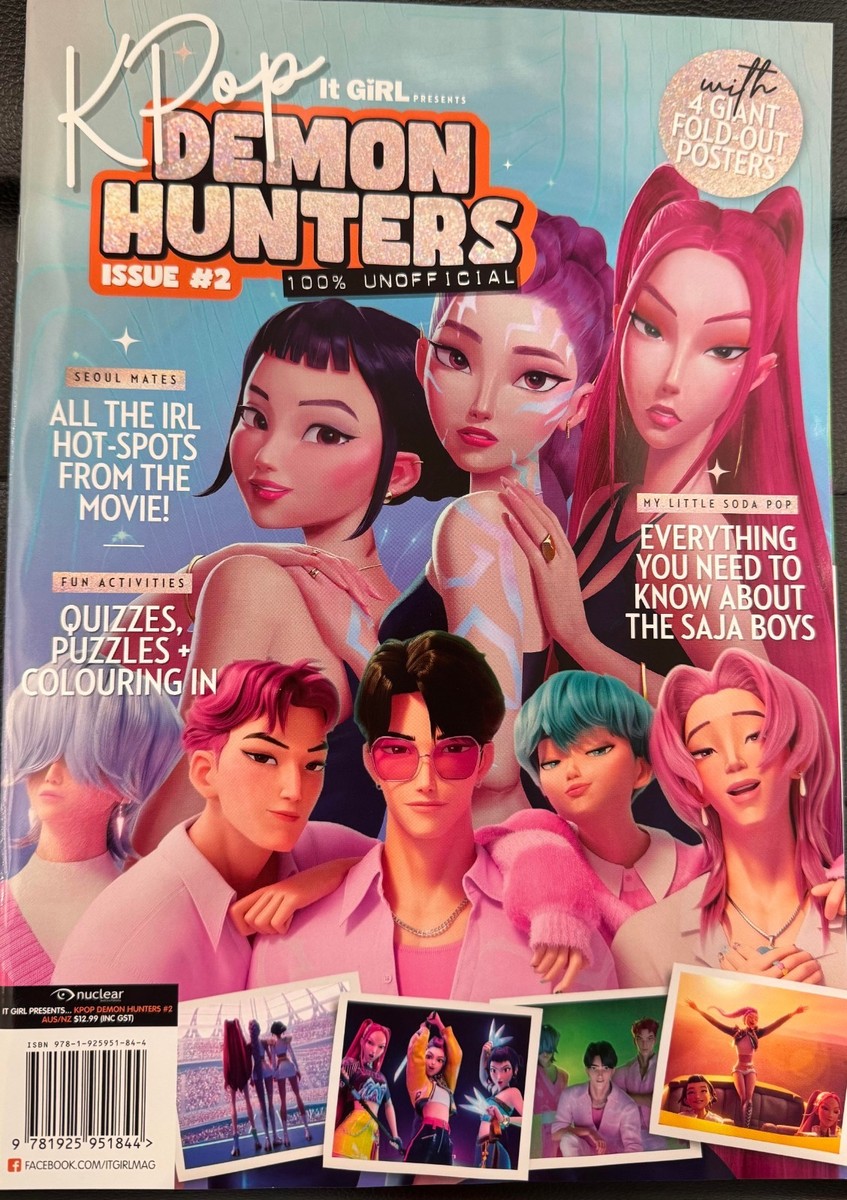 IT GIRL Magazine Issue KPOP DEMON HUNTERS Issue 2 / Includes 4