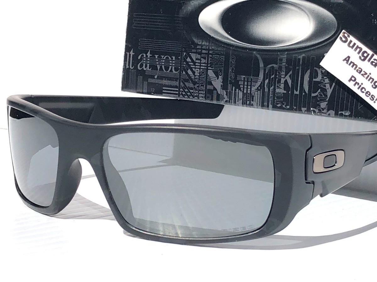OAKLEY CRANKSHAFT サングラス ポリッシュドブラック NEW Oakley CRANKSHAFT Shadow Camo POLARIZED Black Iridium Lens