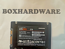 Samsung 870 EVO 2TB SATA 2.5" SSD MZ-77E2T0 - 99% Health Test report available