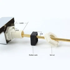 Toilet Flush Lever Handle Universal Toilet Handle Repair Parts for Toilet Tank