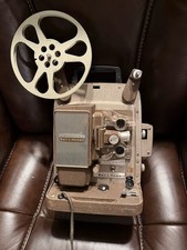 Bell Howell Autoload Projector Model 245BA W/ Working Motor Bulb 8mm