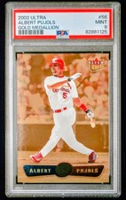 2002 FLEER ULTRA GOLD MEDALLION ALBERT PUJOLS PSA 9 MINT 1ST GM CARDINALS 