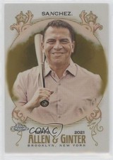 2021 Topps Allen & Ginter Chrome Gold Refractor 39/50 Jesse Sanchez #260 5h0