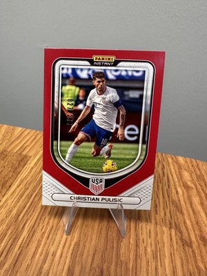 2026 Panini Instant US Soccer Set Christian Pulisic Red Parallel /299 USMNT