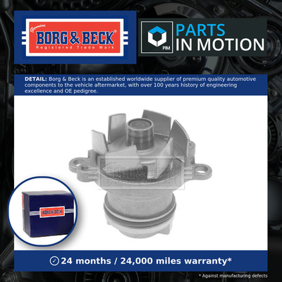 Water Pump fits LANCIA YPSILON 312 9 2011 on 312A2.000 Coolant B&B 55225394 New