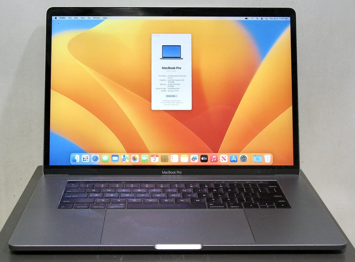 2017 Apple MacBook Pro 笔记本电脑| eBay