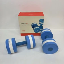 Speedo Aquatic Barbells Water Exercise Weights with Box