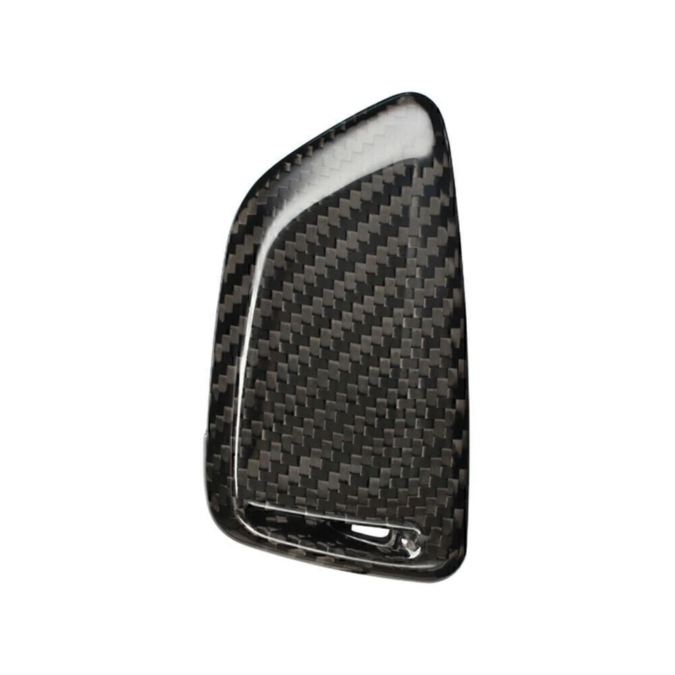 For BMW X1 X5 X6 F48 F15 F16 X-Series Carbon Fiber Remote Key Shell Cover Set - Image 4 of 4