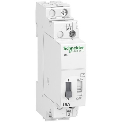 Schneider A9C30811 - iTL 16A 1P 230VAC/110VDC - Made In Belgium