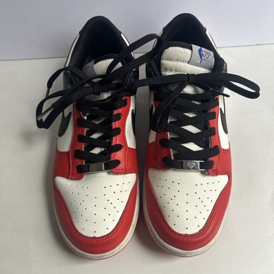 Nike Dunk Low NBA 75th Anniversary Chicago Sail Black Red Men s US 10