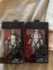 Hasbro Star Wars Black Series Captain Phasma  06 & Stormtrooper  04 2015