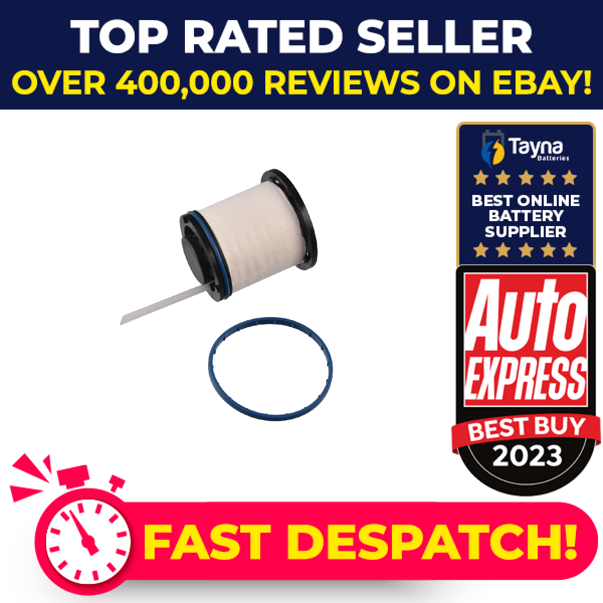Fuel Filter fits AUDI A8 4N, D5 3.0 4.0 3.0D 2017 on DDVC Blue Print 8W0127177