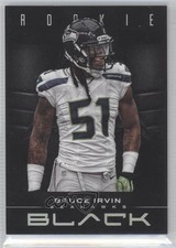2012 Panini Black Rookie 164/349 Bruce Irvin #111 0s3