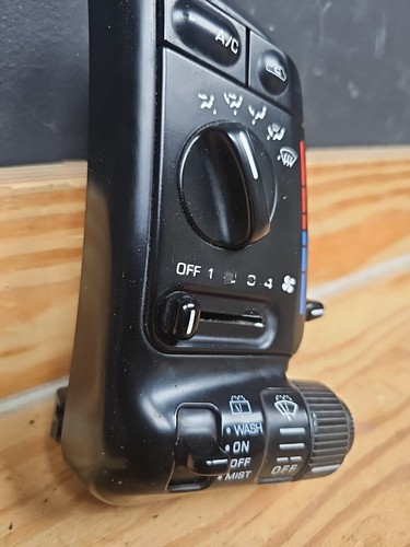 1990 Nissan 300zx Z32 OEM Manual Climate Control Pod Unit - RARE - Picture 2 of 4