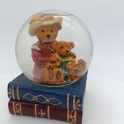 Regency Fine Arts Reisen Teddys auf Büchern Vintage-Stil Schneekugel