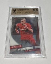 2019/20 Topps Finest UEFA Champions League Base Erling Braut Haaland 