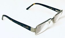 BVLGARI Half Rim Eyeglass Frames 190 54-18-135 Tortoise -Made in Italy