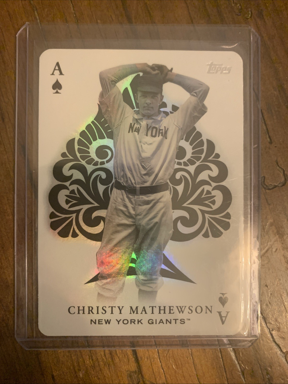 Christy Mathewson ALL ACES BLUE BACK 2023 Topps  - #AA-35 New York Giants