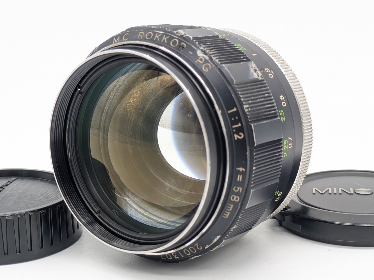 Video*[Exc+3] MINOLTA MC ROKKOR-PG 58mm f/1.2 Hawk from JAPAN 02