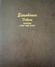 1971-1978 Eisenhower Dollars (32) Complete Set Album, All GEM w/Proofs