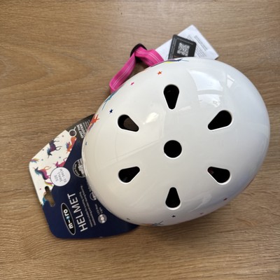 Micro Scooters Unicorn Patterned Deluxe Helmet Size Small 51-54cm