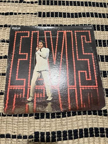 Vintage 1969 Elvis Presley Elvis Soundtrack NBC-TV Special Vinyl Record UNTESTED