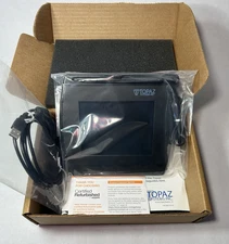 Topaz T-LBK57GC-BBSB-R SigGem Color 5.7Signature Capture Pad Dual Serial/Virtual