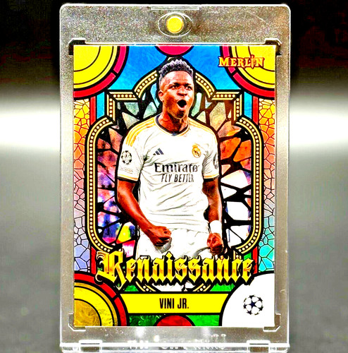 Vini Jr. #R-7 2023 Topps Merlin UEFA Renaissance card