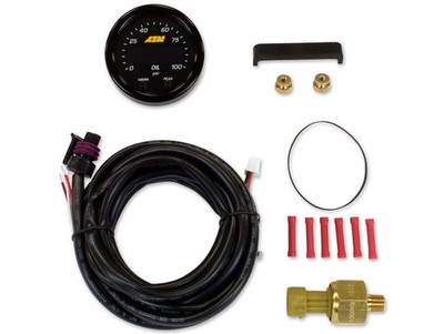 AEM Electronics X-Series Digital Pressure Gauge 0-100 psi for Vehicles