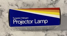 NOS SYLVANIA PROJECTOR LAMP BULB FSH 125W-120V TUNGSTEN HALOGEN
