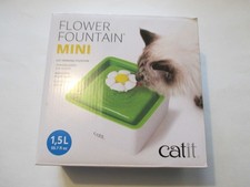 Trinkbrunnen Mini für Katzen, 1,5 Liter - FLOWER FOUNTAIN MINI - wie NEU