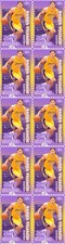 Sasha Vujacic 2009 Los Angeles Lakers NBA Champion Mint Stamp Strip of 10
