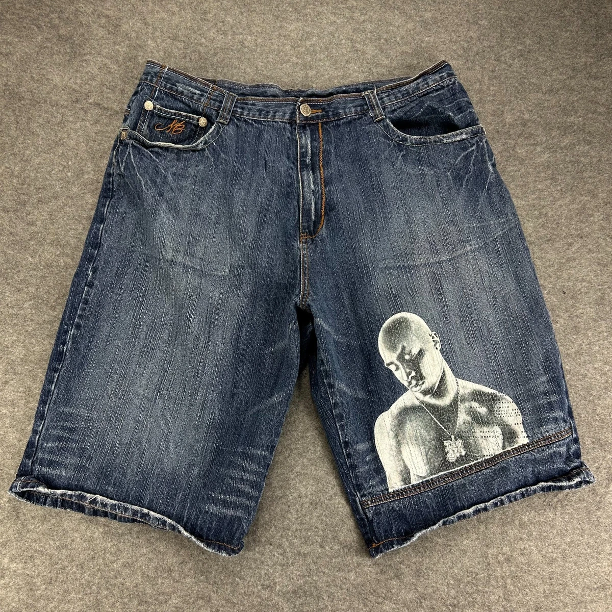 Makaveli Denim Shorts for Men for sale - eBay