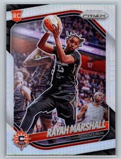 2025 Panini Prizm WNBA #47 Rayah Marshall Silver Prizm