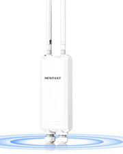 NEWFAST AC1200 Wireless Access Point Outdoor Weatherproof Dual Band UK PLUG