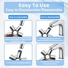Upgraded Metal 10-In-1 Faucet Aerator Removal Tool - Heavy-Duty Kit
