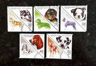 REPUBBLICA DI GUINEA CANI CANI CANI CANI CANI CTO