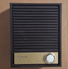 Vintage NuTone ISB-64 Surface Mounted Door Intercom Speaker Brown New