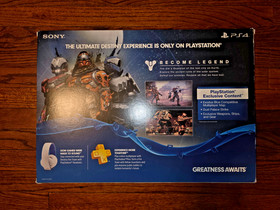 PlayStation 4 500GB Glacier White Console - Destiny Bundle + 2 Games. FW: 3.55