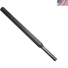 Lightweight 5-3/4" OAL SAE Pin Punch for Easy Pin Removal - Durable Finish